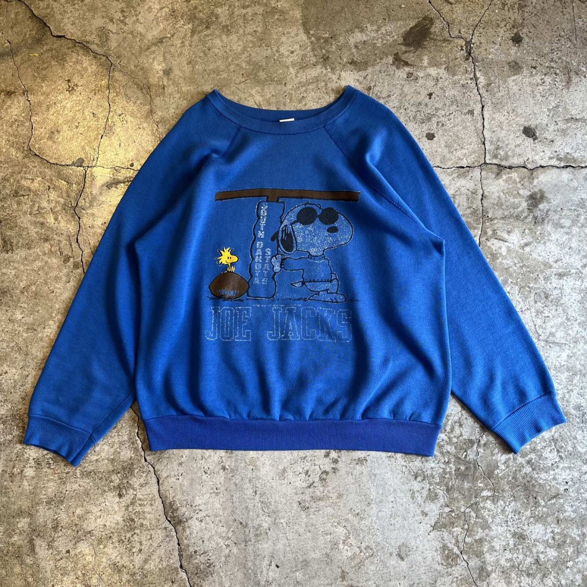 画像1: OLD FRONT  "SNOOPY×WOODSTOCK" PRINTED DESIGN L/S SWEAT / Ladies M (1)
