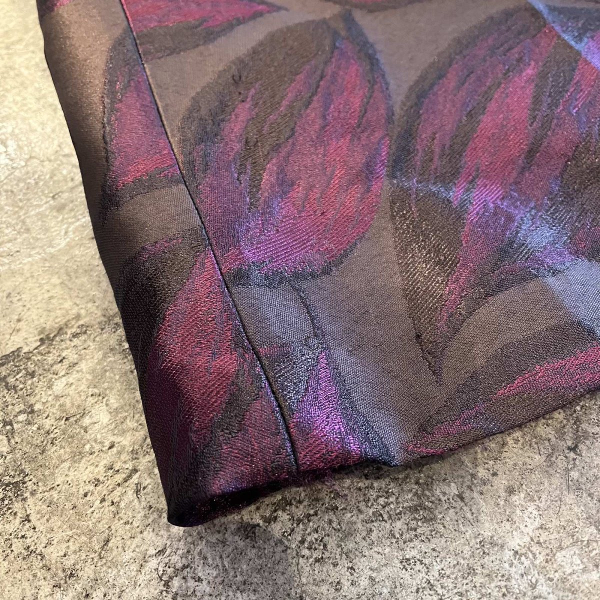 画像3: ALL OVER REEF PATTERN DESIGN WIDE PANTS / W29 (3)