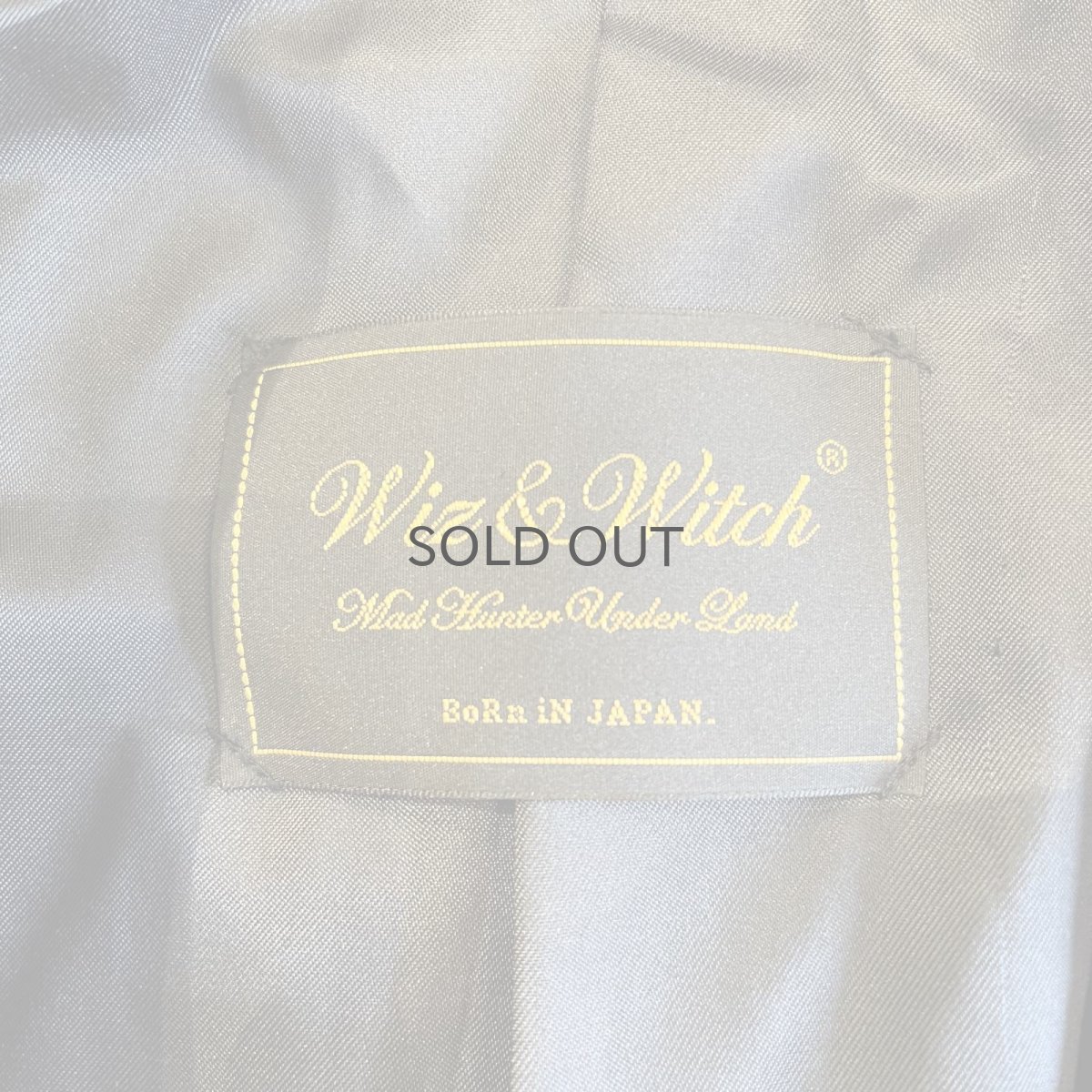 画像13: 【Wiz&Witch】"UNITED" SPORTY WRAP TAYLOR JACKET / OS (13)