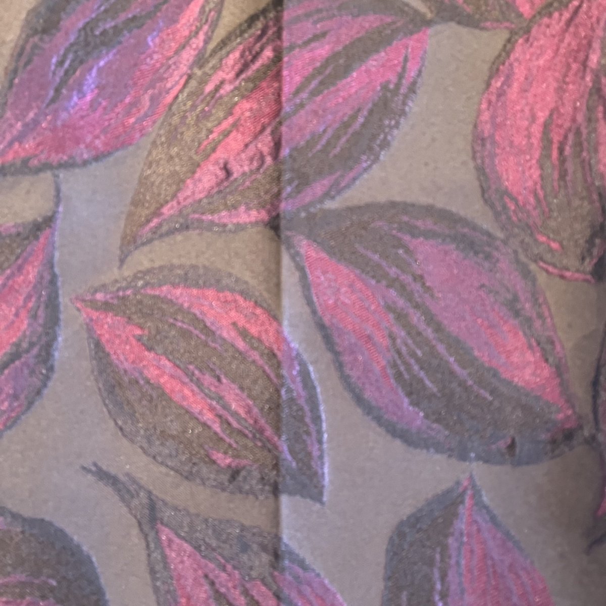 画像12: ALL OVER REEF PATTERN DESIGN WIDE PANTS / W29 (12)