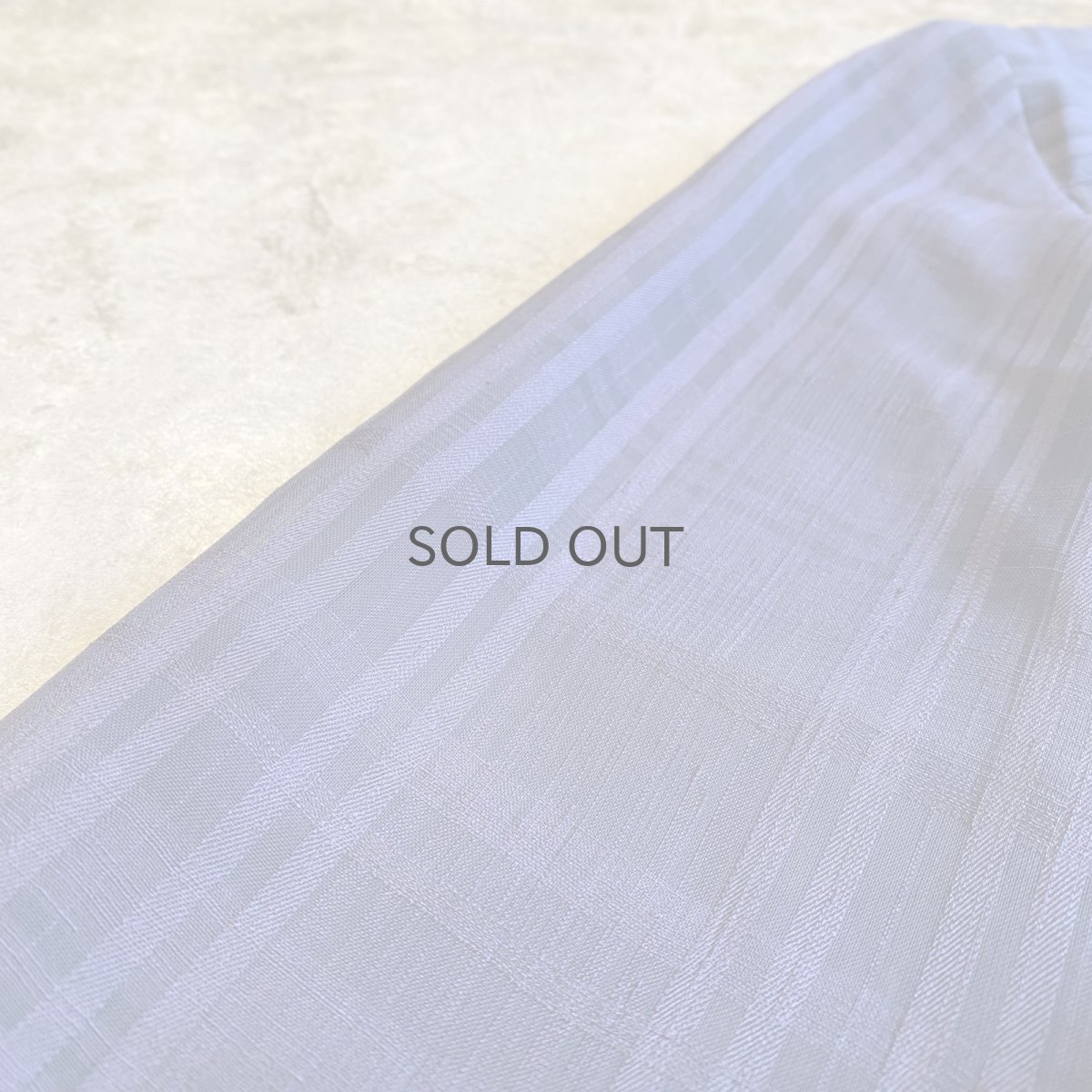 画像8: BULE COLOR CHECK PATTERN SHEER DESIGN JACKET / Ladies L (8)