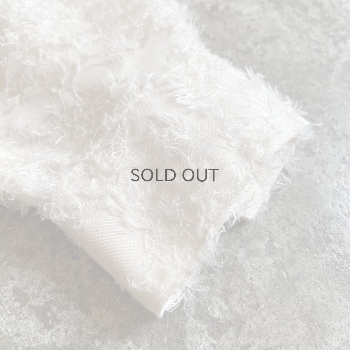 画像9: ALL OVER FLORAL SHAGGY PATTERN DESIGN SHEER SHIRT / Ladies L (9)