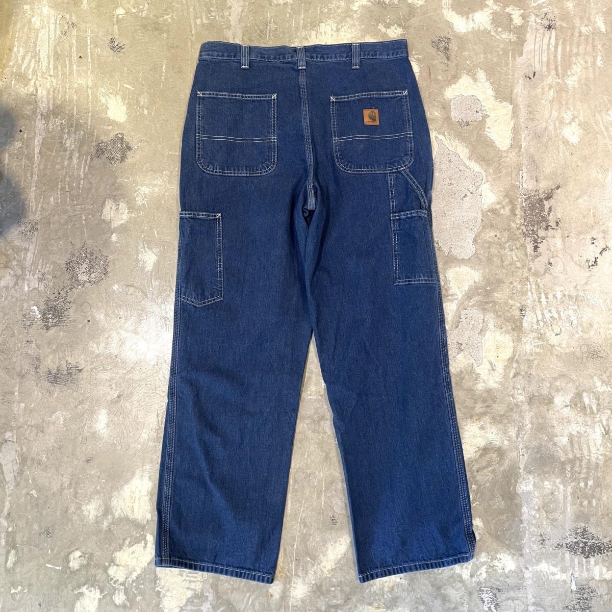 画像2: 【CARHARTT】WIDE SILHOUETTE DENIM WORK PANTS / W33 (2)