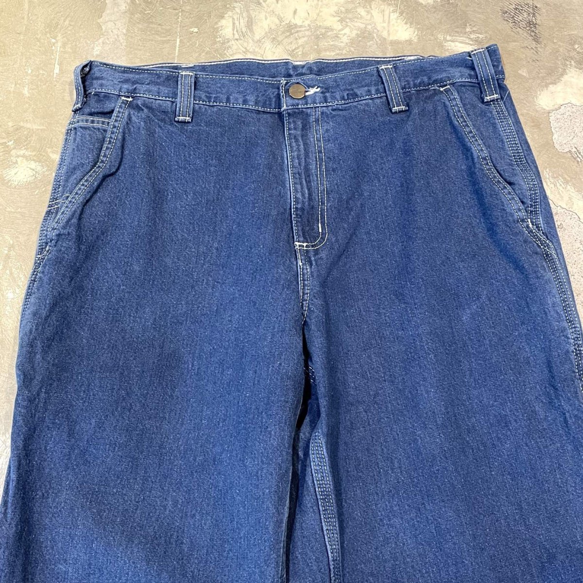画像10: 【CARHARTT】WIDE SILHOUETTE DENIM WORK PANTS / W33 (10)
