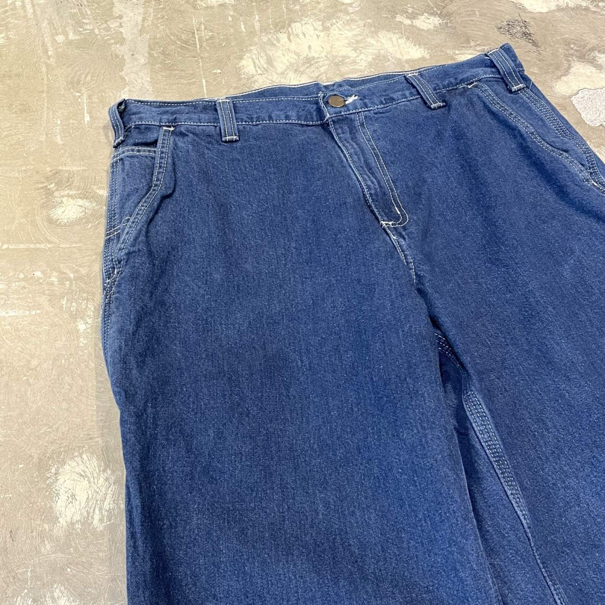 画像3: 【CARHARTT】WIDE SILHOUETTE DENIM WORK PANTS / W33 (3)