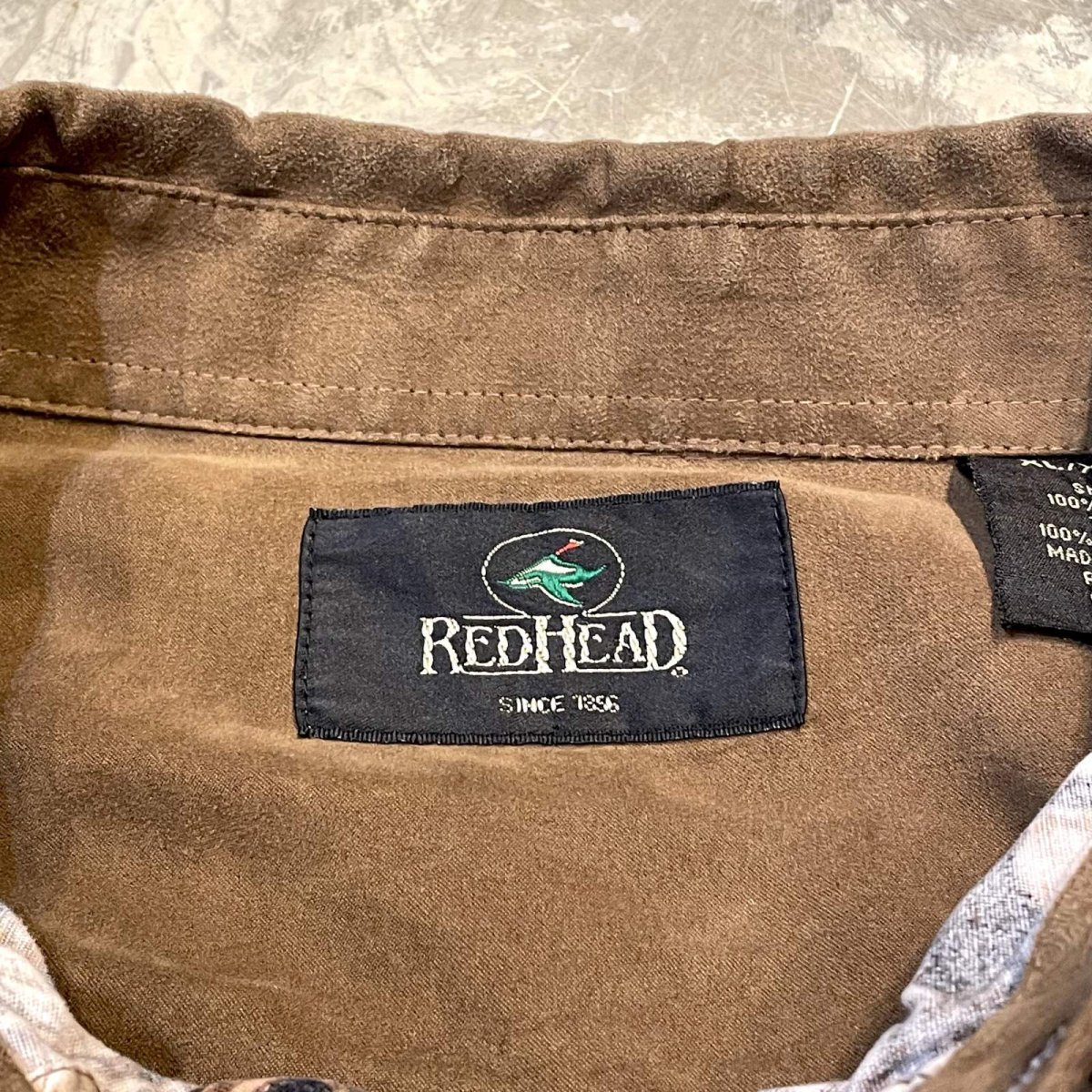 画像11: DEER CAMOUFLAGE PATTERN SWITCHED L/S SHIRT / Mens XL (11)