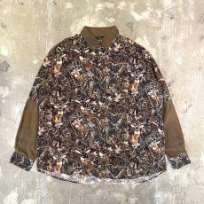 画像1: DEER CAMOUFLAGE PATTERN SWITCHED L/S SHIRT / Mens XL (1)