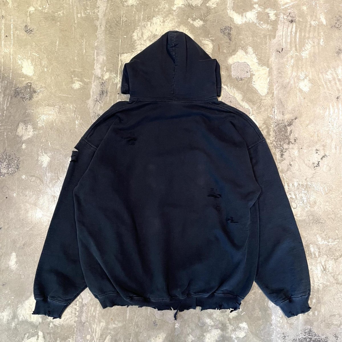 画像2: "SNAP-ON" PRINTED CRASH DAMAGE HOODIE SWEAT / Mens XL (2)