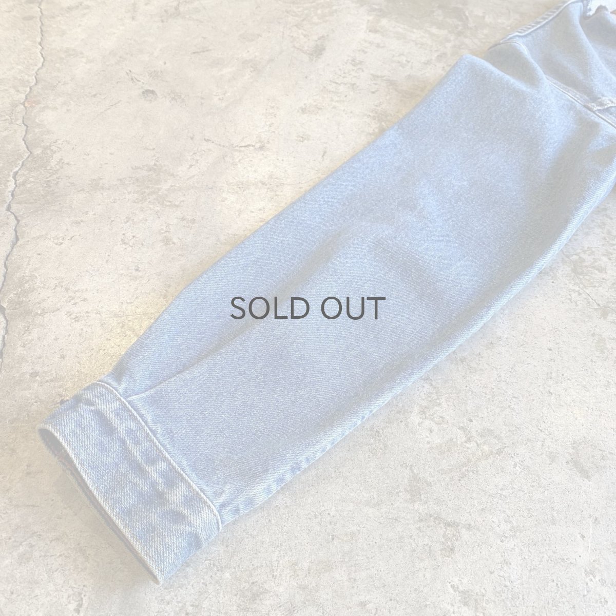 画像9: 【Wiz&Witch】"WANDERER" NO COLLAR ZIP UP DENIM JACKET / OS (9)