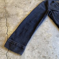 画像8: 【Wiz&Witch】"WANDERER" NO COLLAR ZIP UP DENIM JACKET / OS (8)