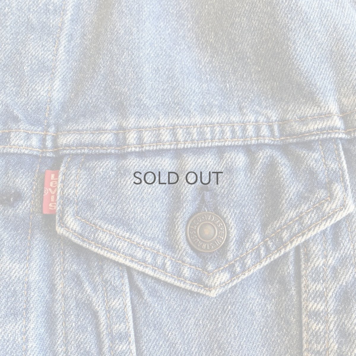 画像5: 【Wiz&Witch】"WANDERER" NO COLLAR ZIP UP DENIM JACKET / OS (5)