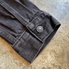 画像10: 【Wiz&Witch】"WANDERER" NO COLLAR ZIP UP DENIM JACKET / OS (10)