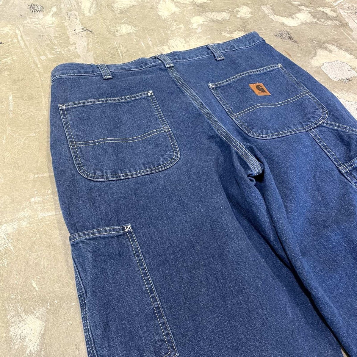 画像9: 【CARHARTT】WIDE SILHOUETTE DENIM WORK PANTS / W33 (9)