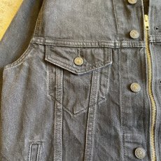 画像5: 【Wiz&Witch】"WANDERER" NO COLLAR ZIP UP DENIM JACKET / OS (5)