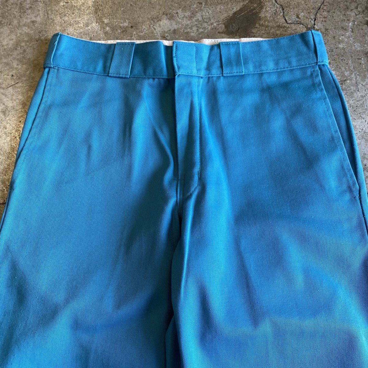 画像4: 【DICKIES】COLOR DESIGN TROUSERS WORK PANTS / W30 (4)