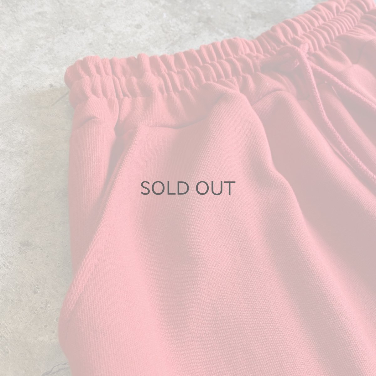 画像6: RED COLOR DESIGN SWEAT PANTS / FREE~W33 (6)