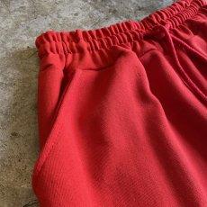 画像6: RED COLOR DESIGN SWEAT PANTS / FREE~W33 (6)