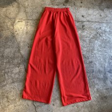 画像2: RED COLOR DESIGN SWEAT PANTS / FREE~W33 (2)