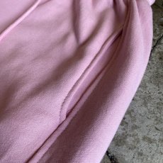 画像5: PINK COLOR DRAW CORD DESIGN SWEAT PANTS / FREE~W33 (5)