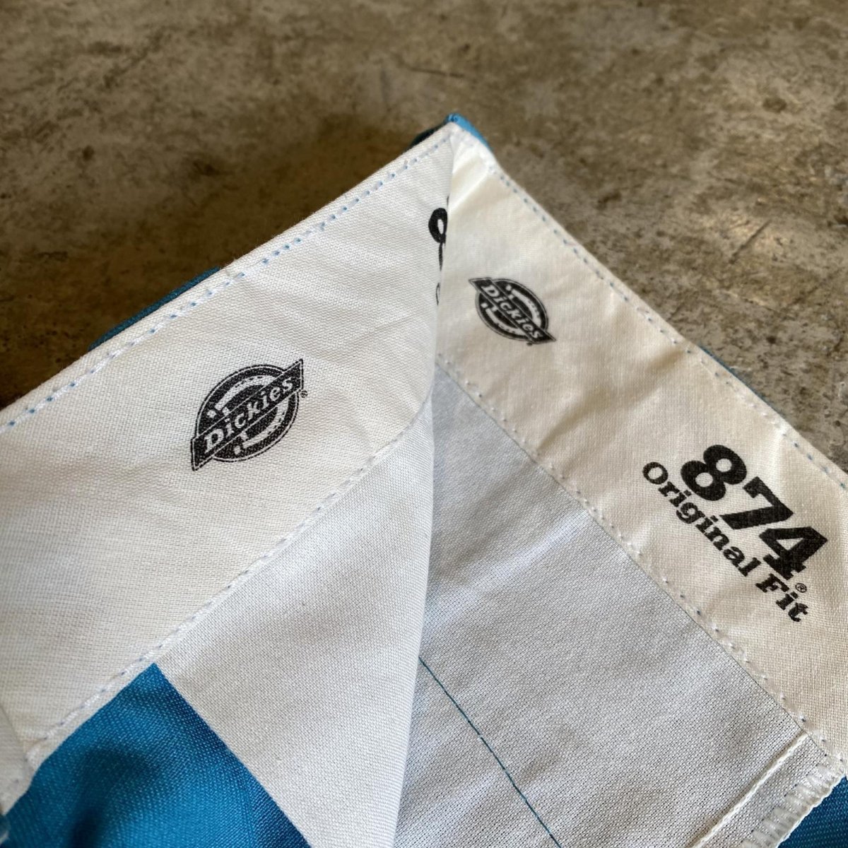 画像7: 【DICKIES】COLOR DESIGN TROUSERS WORK PANTS / W30 (7)