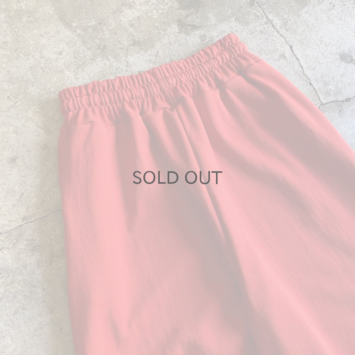 画像8: RED COLOR DESIGN SWEAT PANTS / FREE~W33 (8)