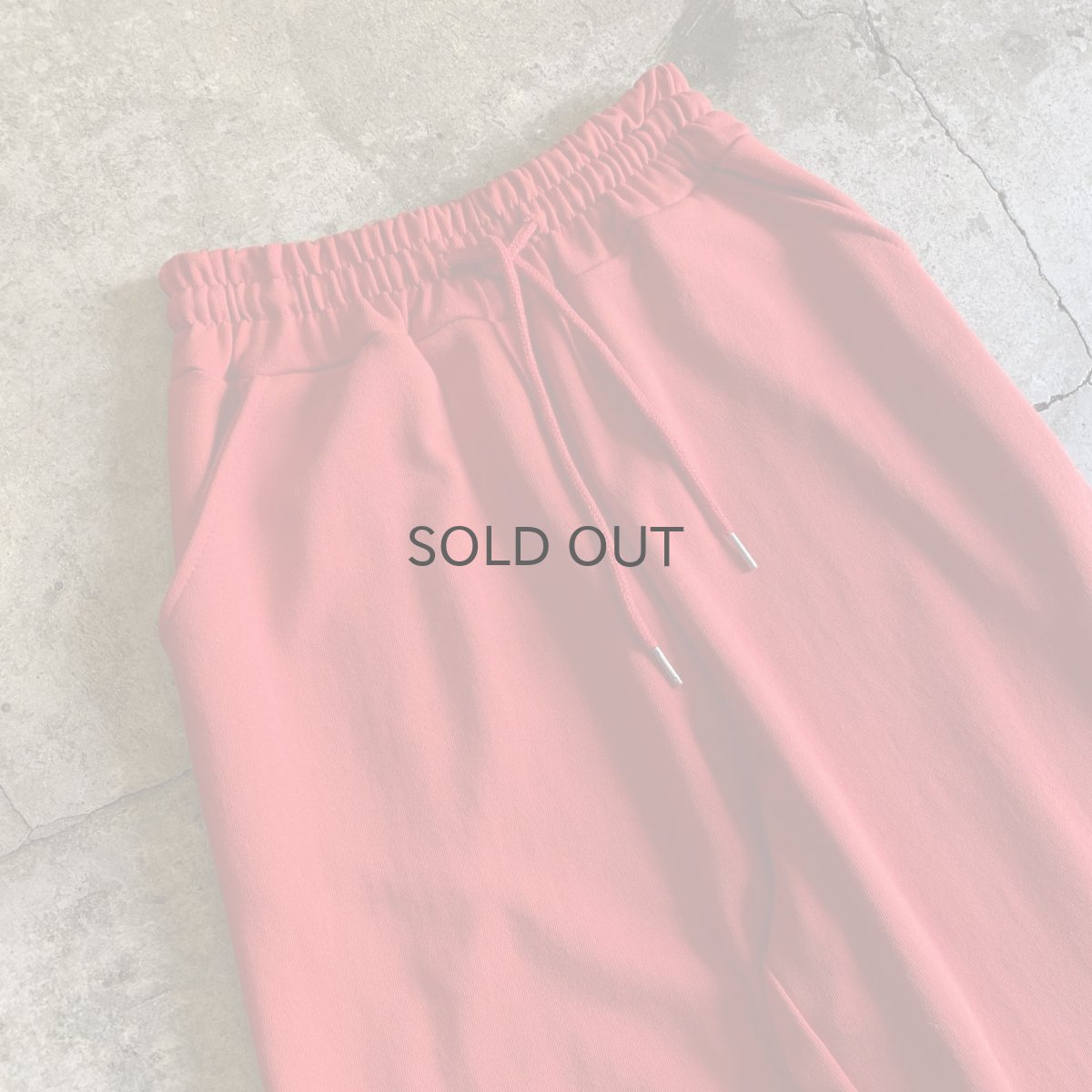 画像3: RED COLOR DESIGN SWEAT PANTS / FREE~W33 (3)