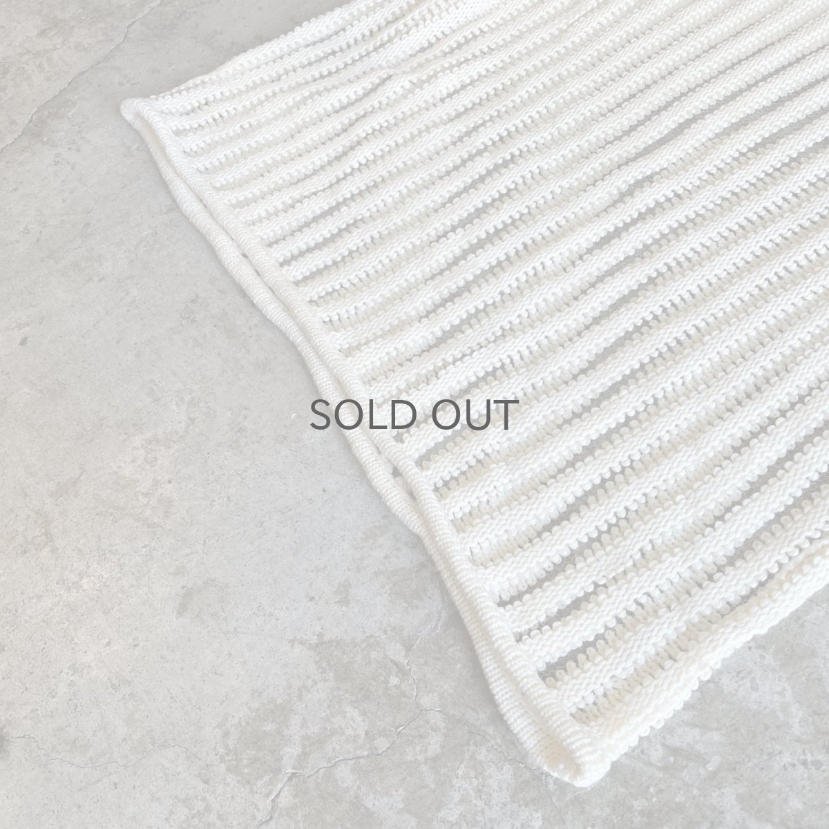 画像4: COTTON KNIT STRIPE DESIGN S/S TOPS / Ladies M (4)