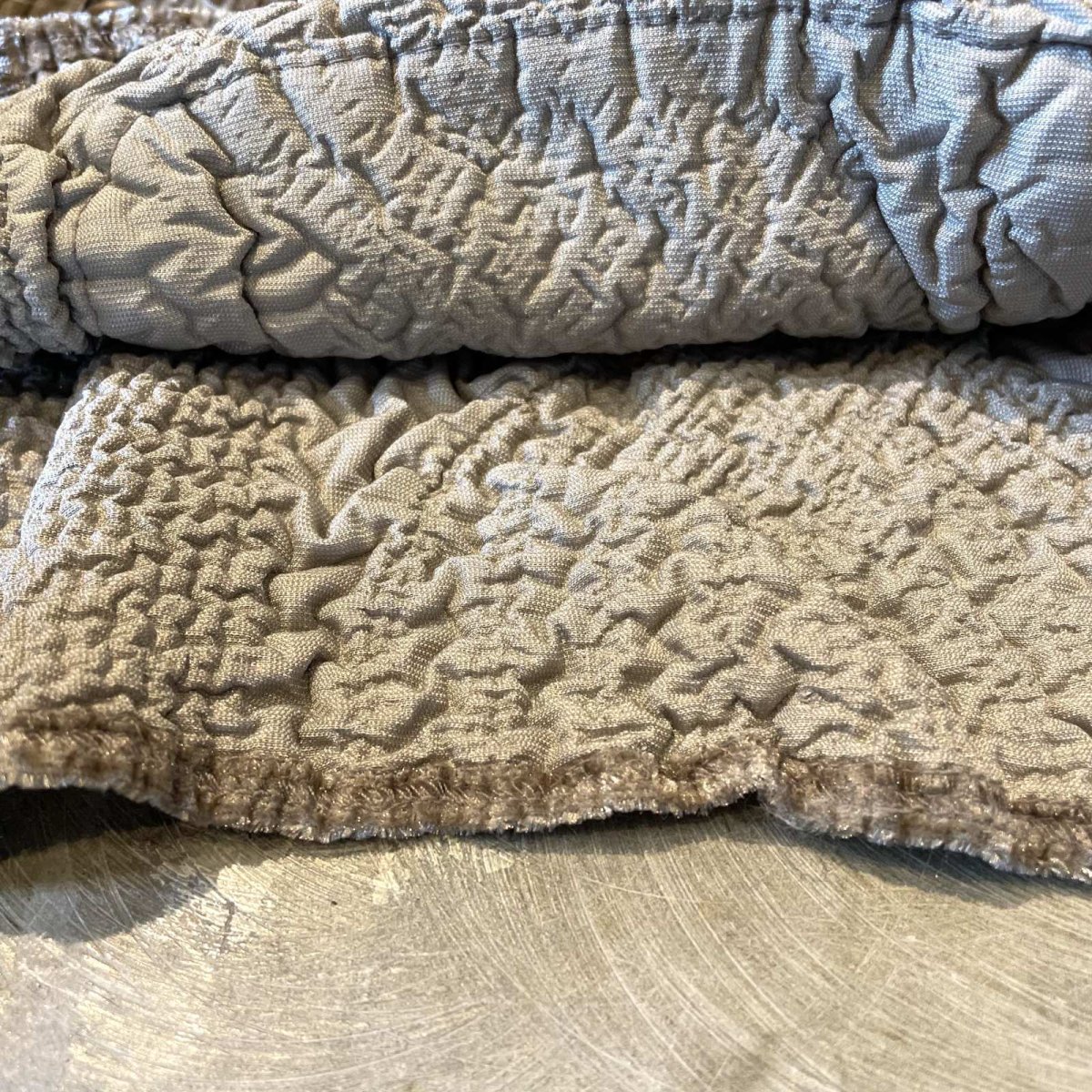 画像8: ALL OVER EMBOSSED PATTERN VELVET JACKET / Mens M~L (8)