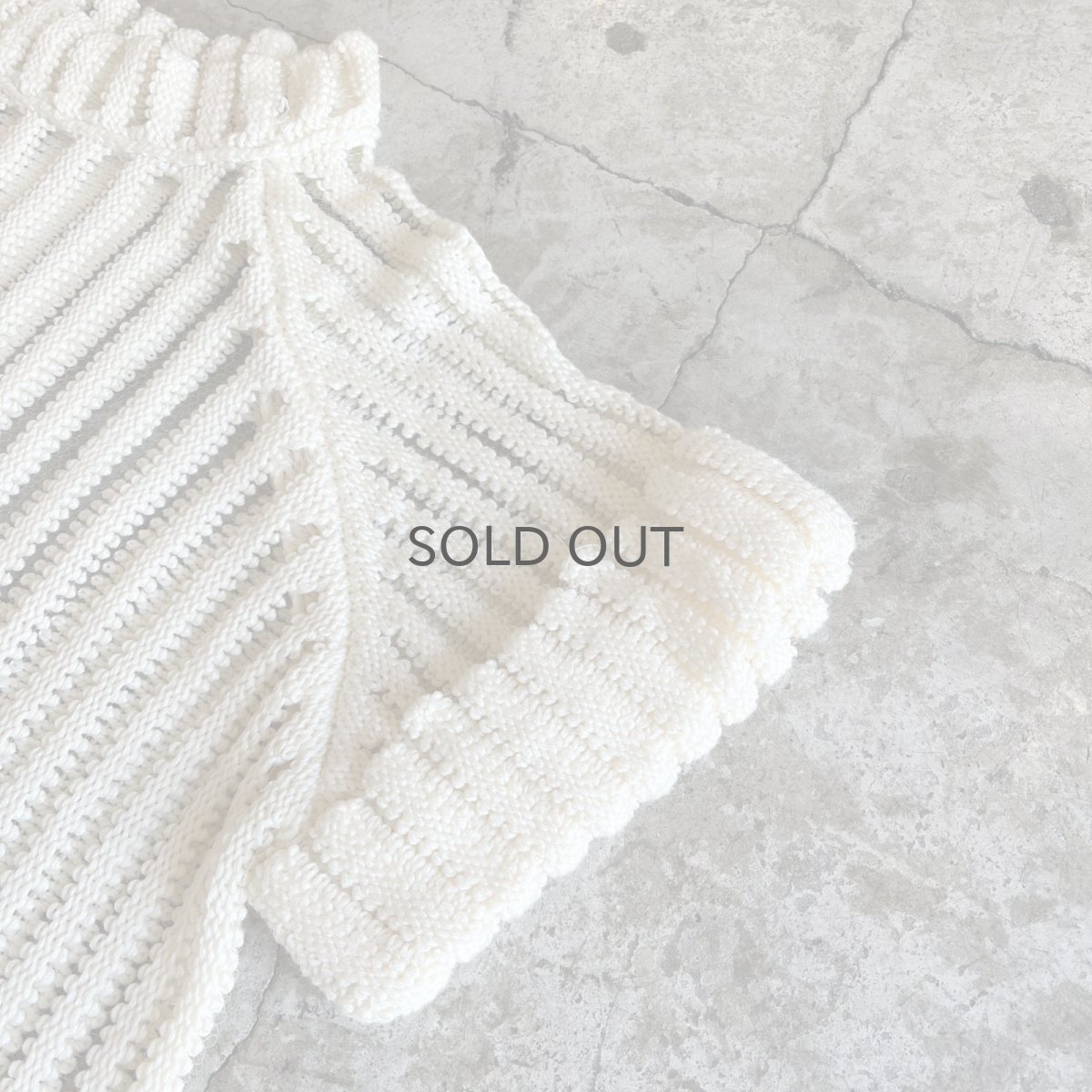 画像7: COTTON KNIT STRIPE DESIGN S/S TOPS / Ladies M (7)