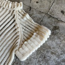 画像7: COTTON KNIT STRIPE DESIGN S/S TOPS / Ladies M (7)