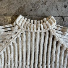 画像8: COTTON KNIT STRIPE DESIGN S/S TOPS / Ladies M (8)