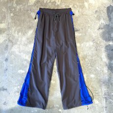 画像1: 【WONDERGROUND】SIDE COLOR LINE LACE UP PANTS / OS (1)
