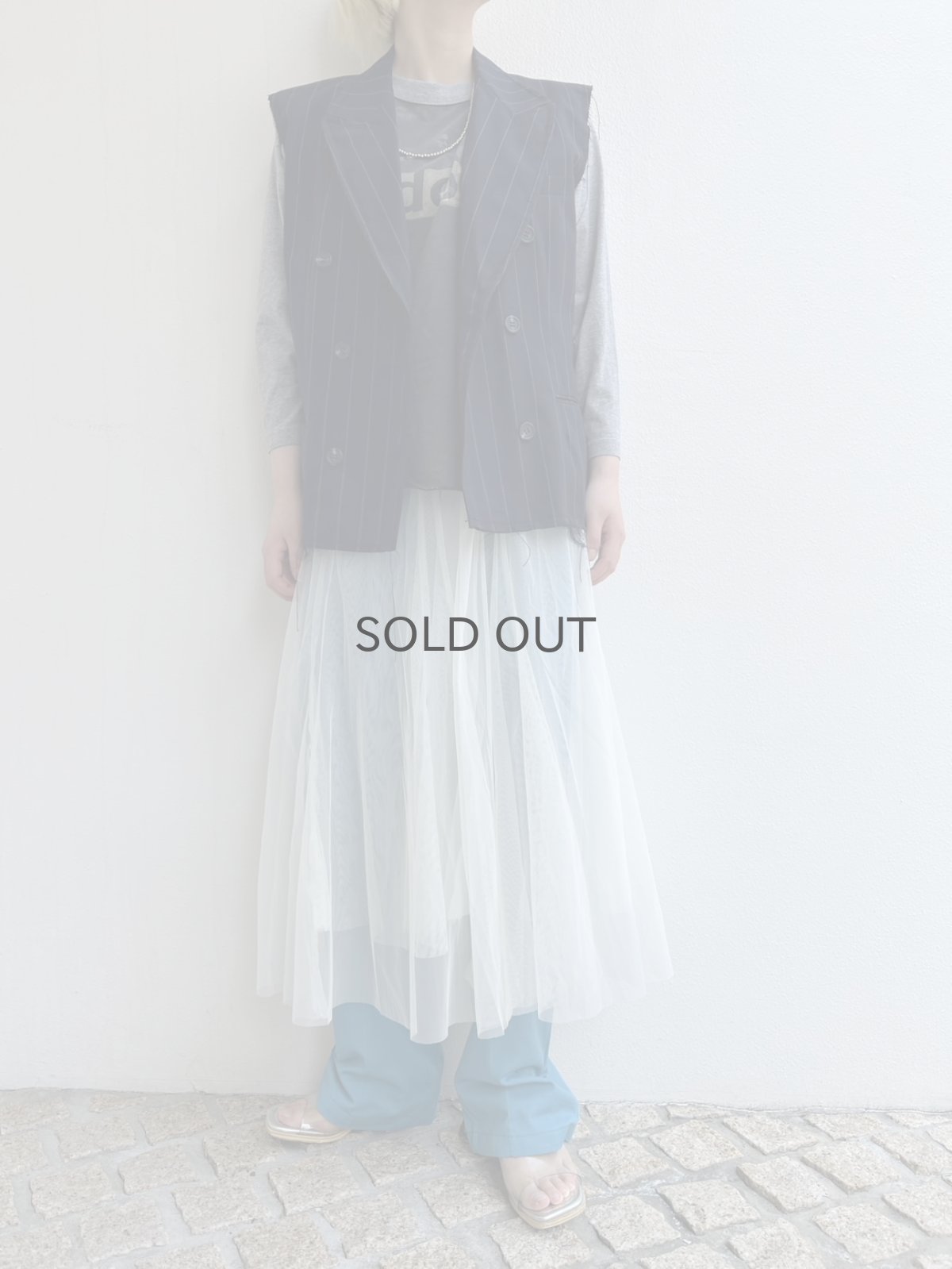 画像12: 【Wiz&Witch】"OUT STITCH" DOUBLE TAILOR SHORT JACKET / OS (12)