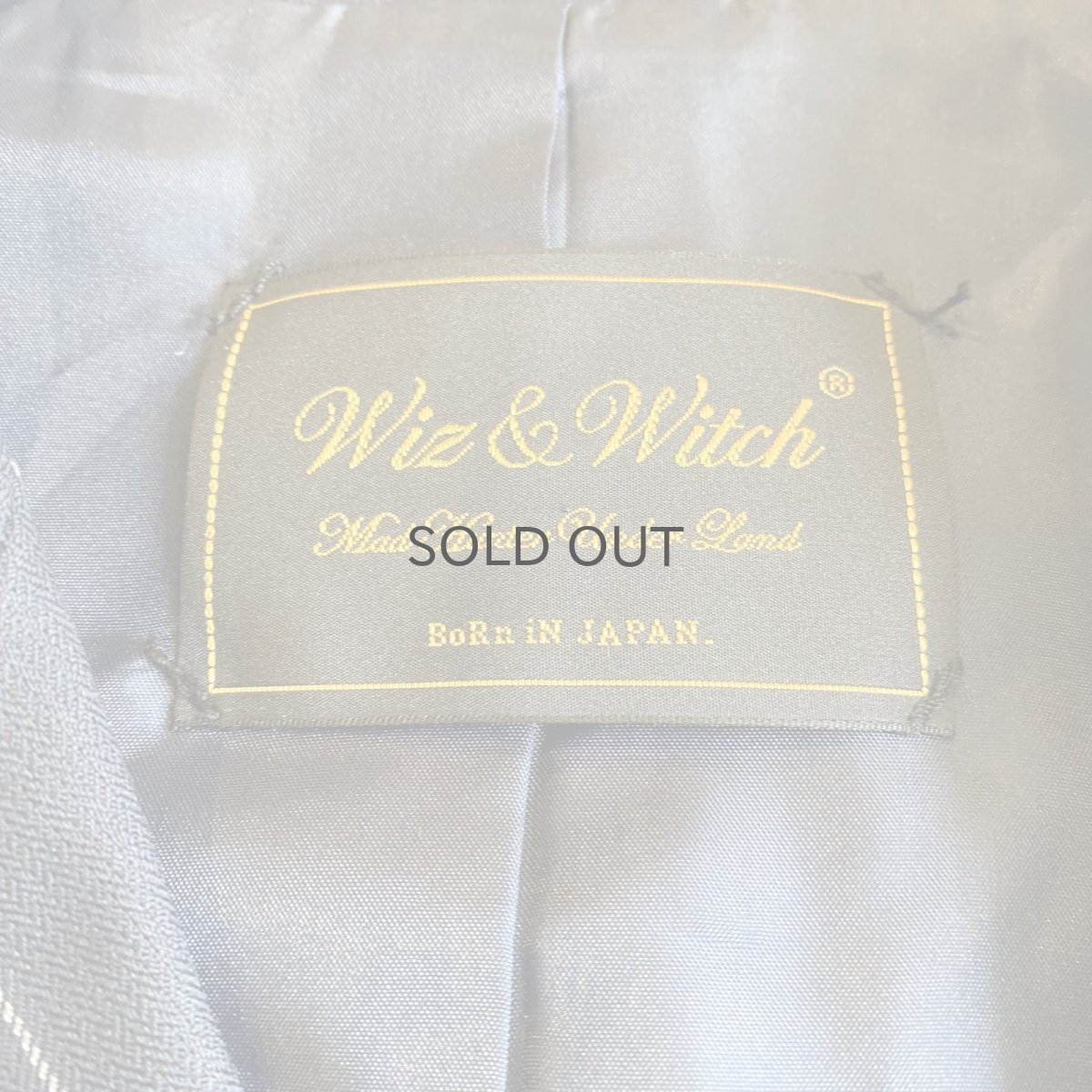 画像11: 【Wiz&Witch】"OUT STITCH" DOUBLE TAILOR SHORT JACKET / OS (11)