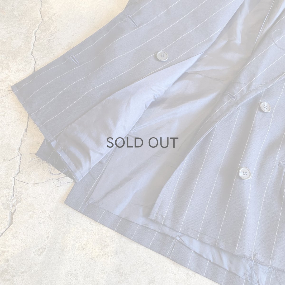 画像8: 【Wiz&Witch】"OUT STITCH" DOUBLE TAILOR SHORT JACKET / OS (8)