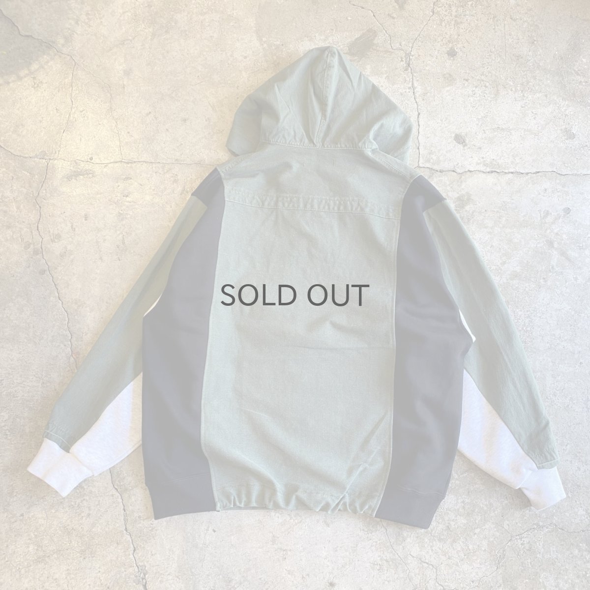 画像2: 【Wiz&Witch】"UNITED" MILITARY THREE FACE SWEAT / OS (2)