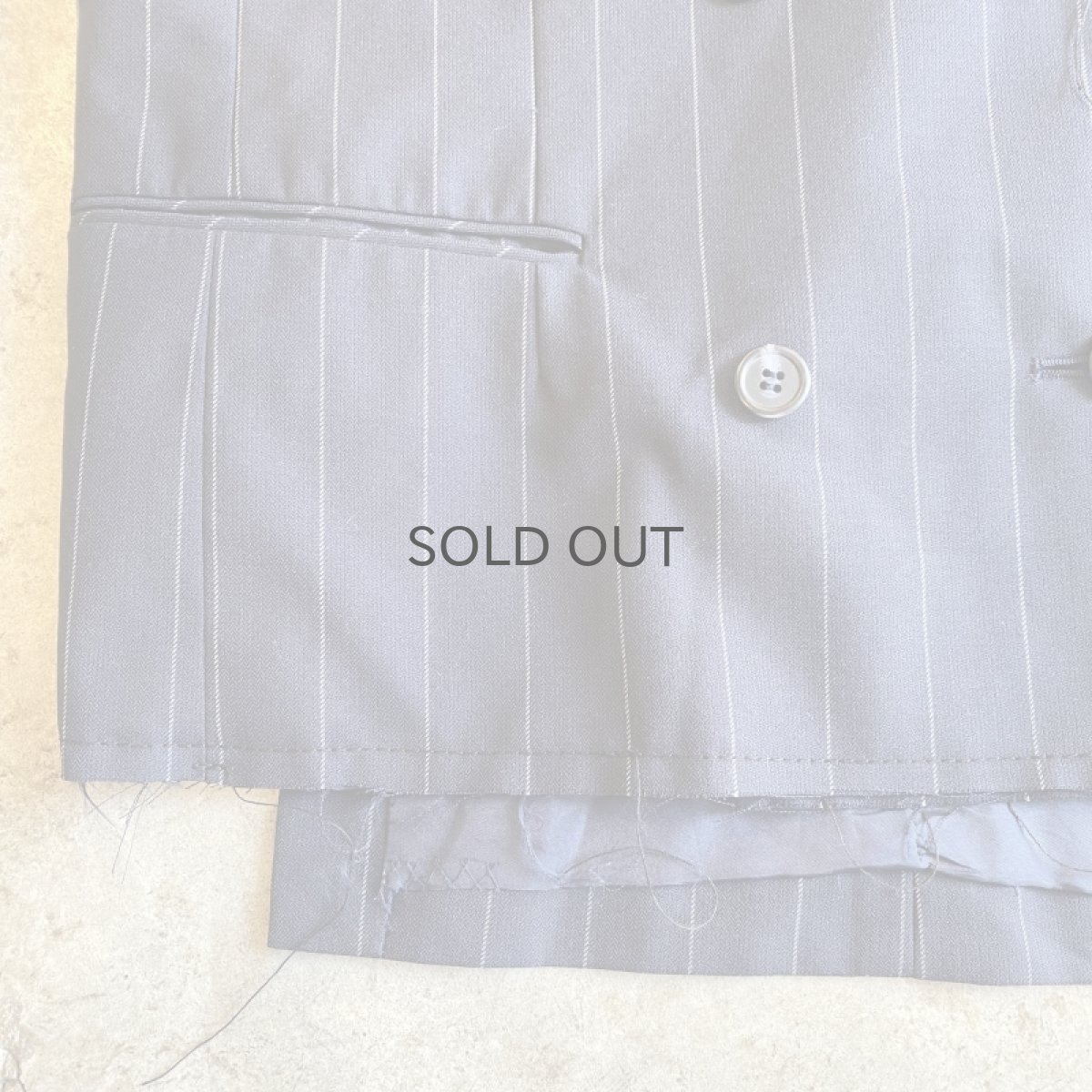 画像5: 【Wiz&Witch】"OUT STITCH" DOUBLE TAILOR SHORT JACKET / OS (5)