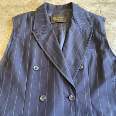 画像4: 【Wiz&Witch】"OUT STITCH" DOUBLE TAILOR SHORT JACKET / OS (4)