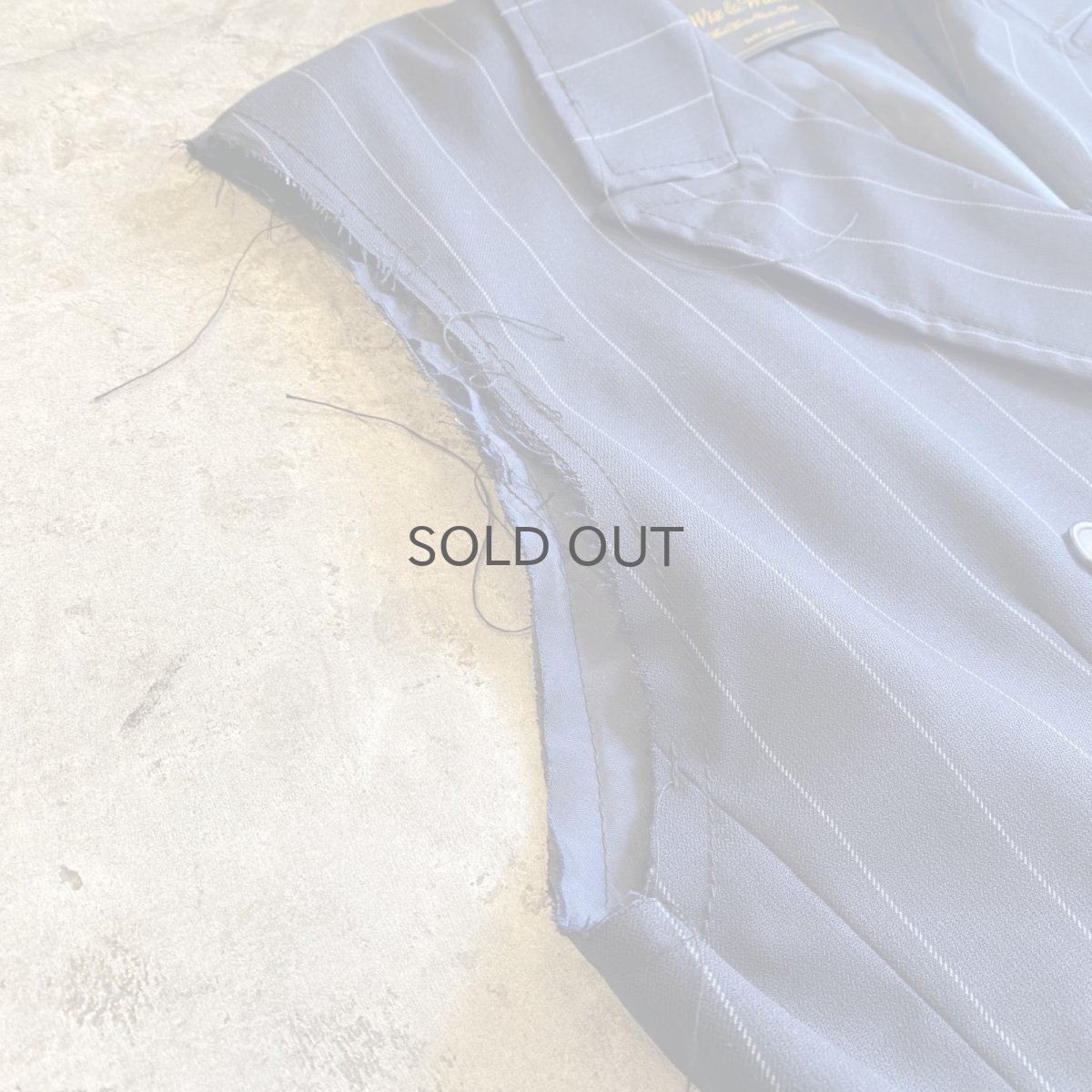 画像6: 【Wiz&Witch】"OUT STITCH" DOUBLE TAILOR SHORT JACKET / OS (6)