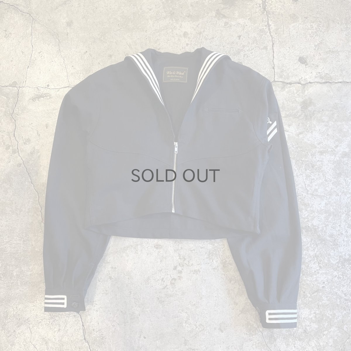 画像1: 【Wiz&Witch】"WANDERER" ZIP UP MARINE JACKET / OS (1)