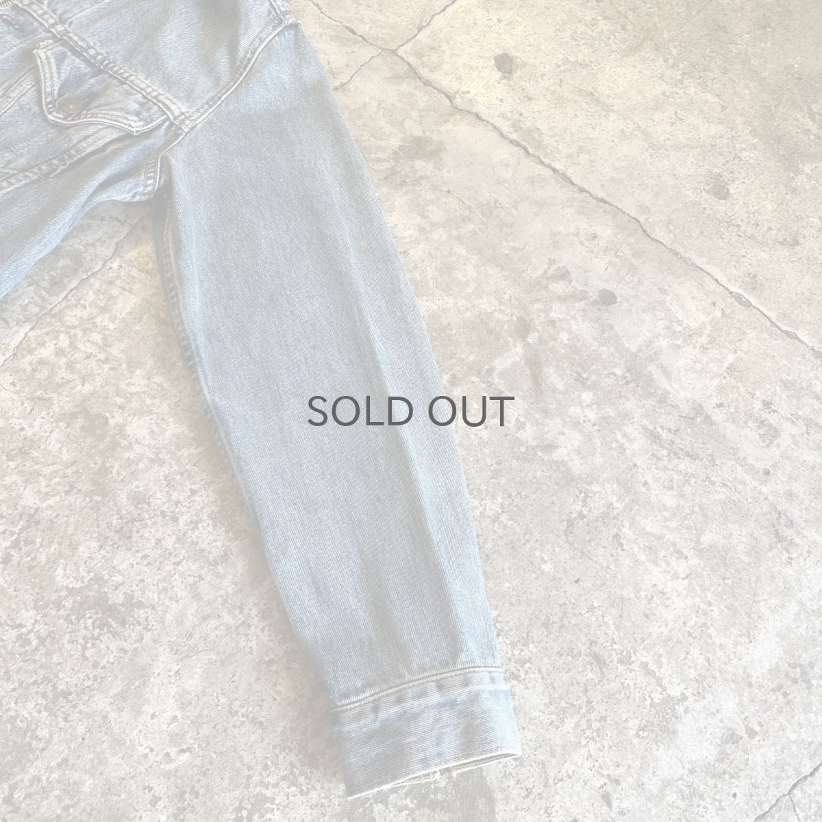 画像6: 【Wiz&Witch】"WANDERER" NO COLLAR ZIP UP DENIM JACKET / OS (6)