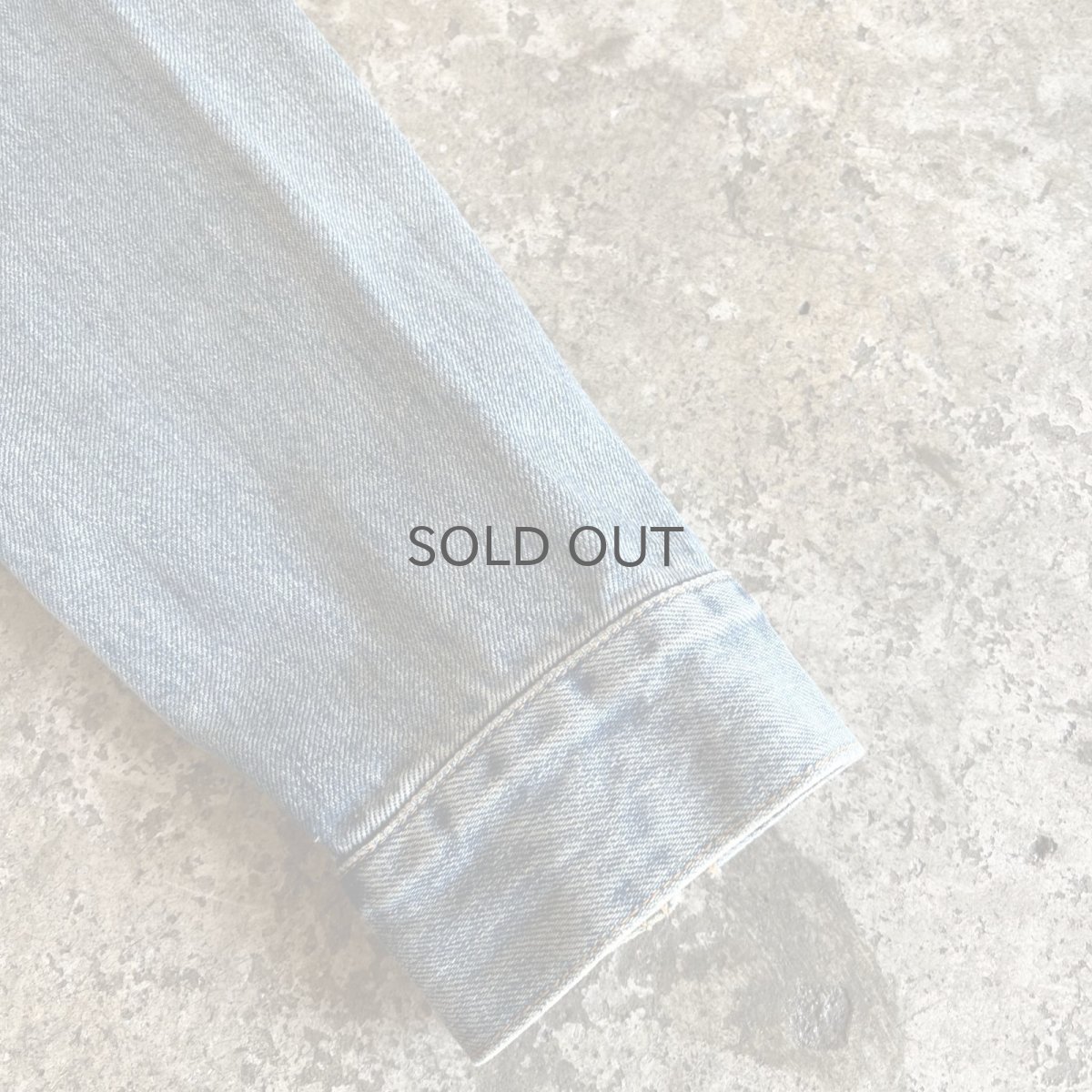 画像5: 【Wiz&Witch】"WANDERER" NO COLLAR ZIP UP DENIM JACKET / OS (5)