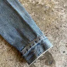 画像5: 【Wiz&Witch】"WANDERER" NO COLLAR ZIP UP DENIM JACKET / OS (5)