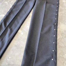 画像6: SIDE STUDS DECORATIVE GRAY COLOR SLACKS / W30~W34 (6)