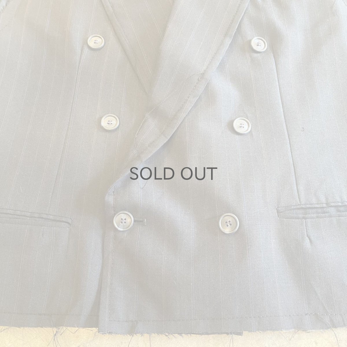 画像6: 【Wiz&Witch】"OUT STITCH" DOUBLE TAILOR SHORT JACKET / OS (6)