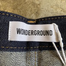 画像10: 【WONDERGROUND】INDIGO DENIM BERMUDA TUCK PANTS / OS (10)