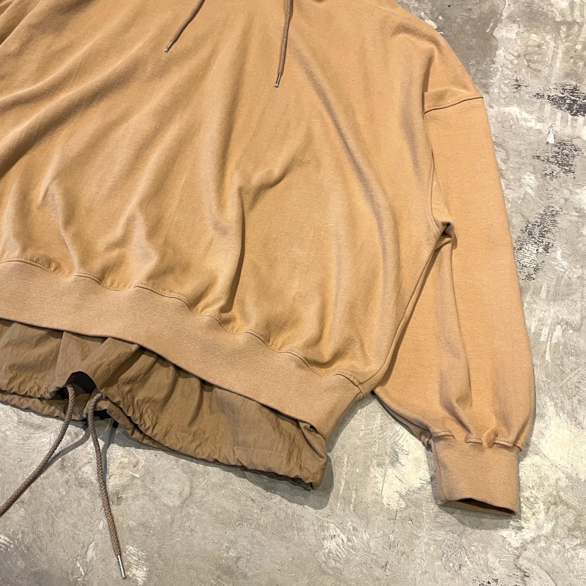 画像6: MUSTAR COLOR LAYERED HOODIE SWEAT / Mens L (6)