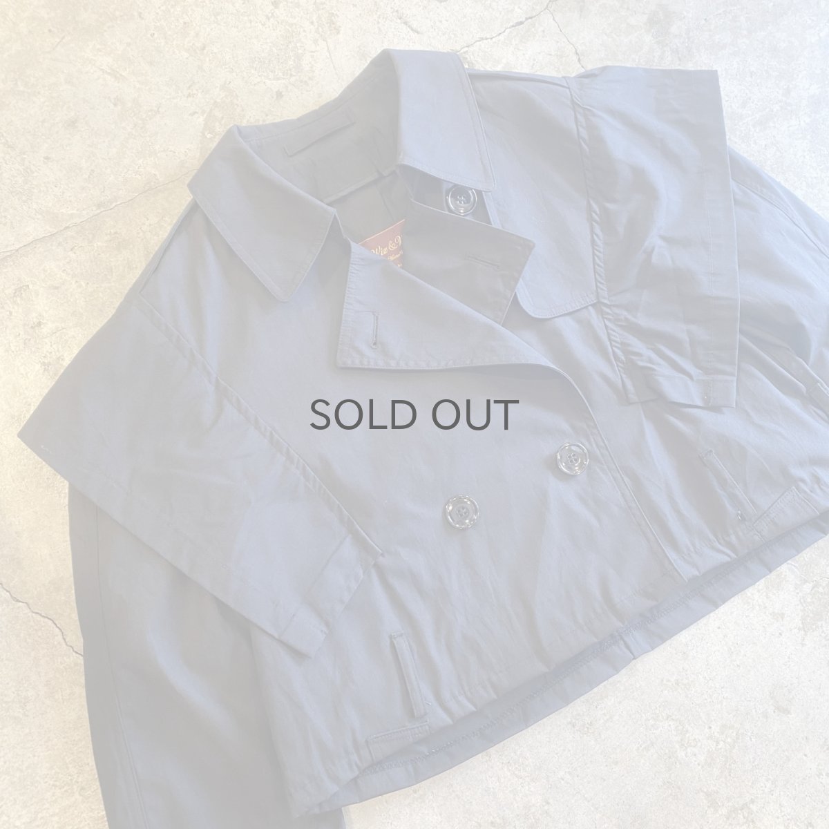 画像3: 【Wiz&Witch】"THE U.K" SHORT TRENCH JACKET / OS (3)