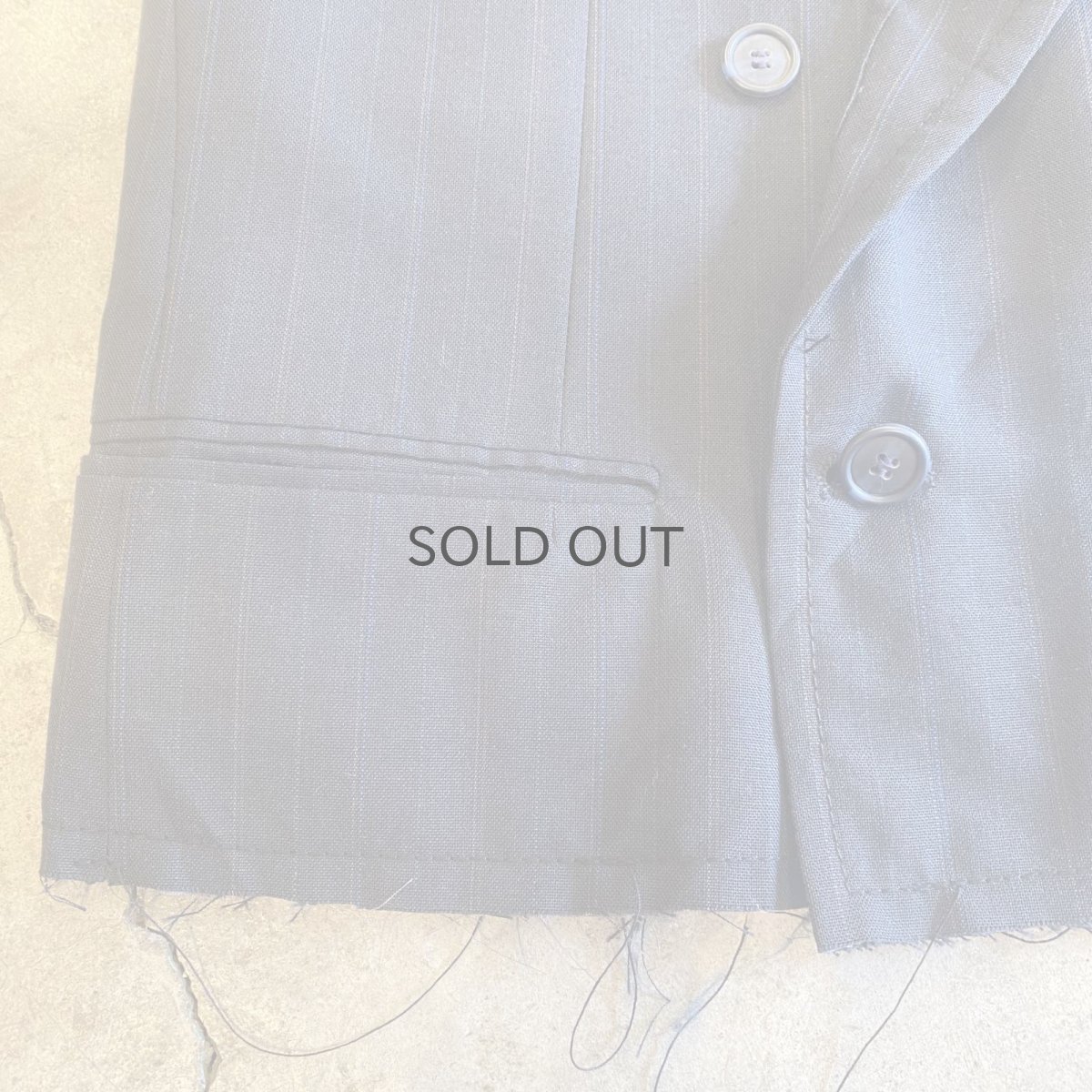 画像8: 【Wiz&Witch】"OUT STITCH" DOUBLE TAILOR SHORT JACKET / OS (8)