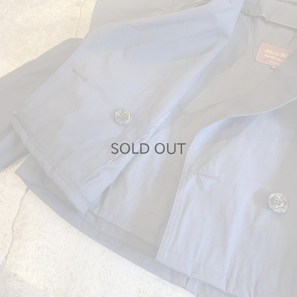 画像9: 【Wiz&Witch】"THE U.K" SHORT TRENCH JACKET / OS (9)